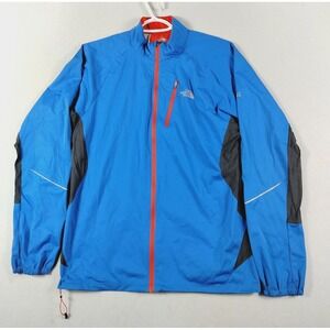The North Face Flight Series FlashDry Jacket Mens Medium Blue Running Trail